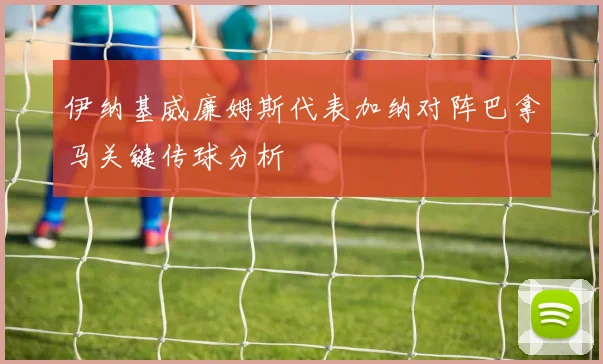 伊纳基威廉姆斯代表加纳对阵巴拿马关键传球分析